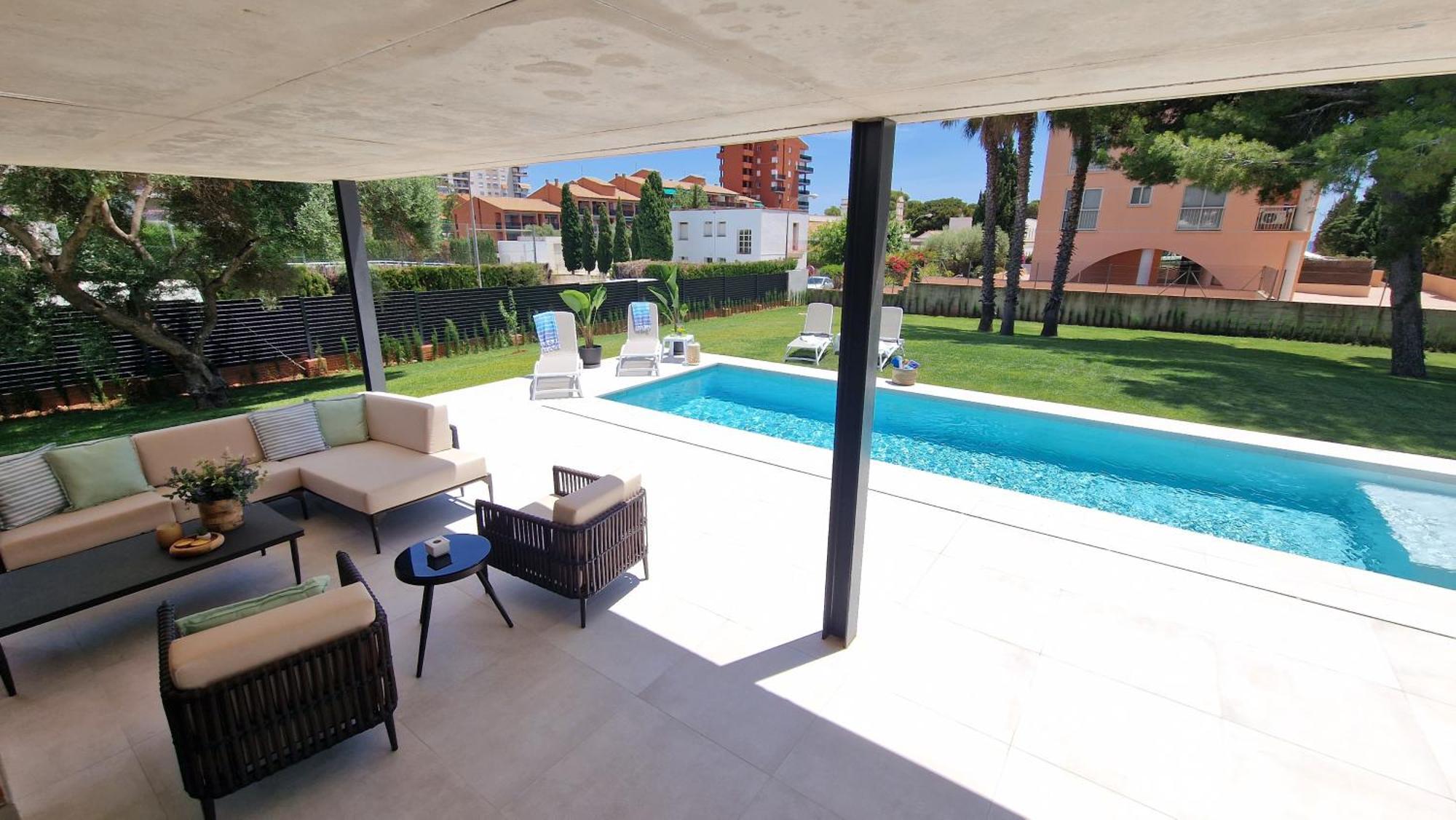 Exclusiva Villa, Lujo Y Descanso 贝尼卡西姆 外观 照片